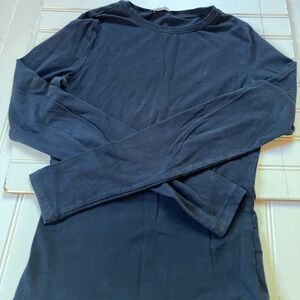 Garage Blue Long Sleeve Tee - worn a few times